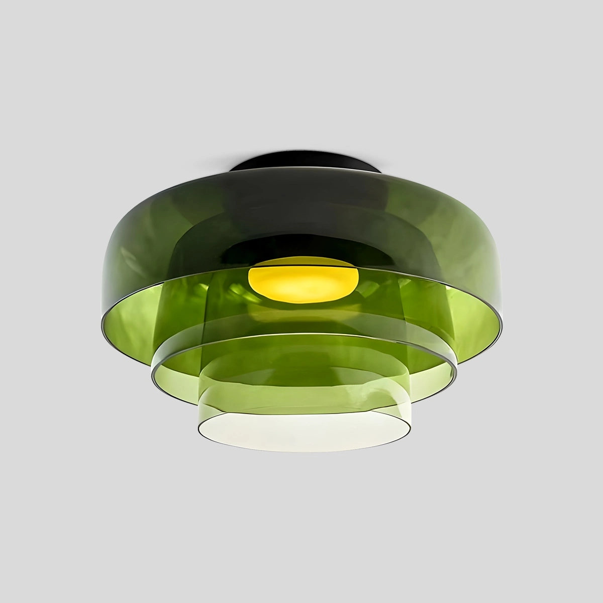 Antizer Colored Glass Ceiling Light for Bedroom