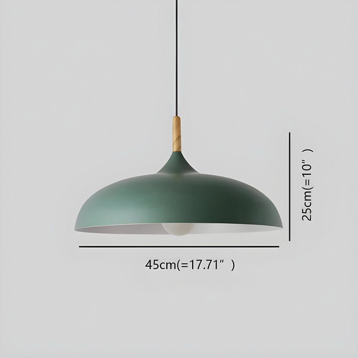 Antizer Modern Dome Macaron Pendant Light for Kitchen Island