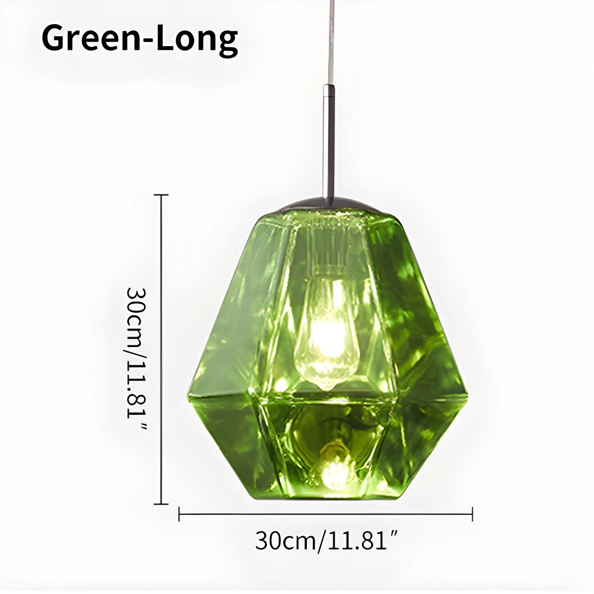 Antizer Modern Diamond Lava Pendent Light for Dining Room Kitchen