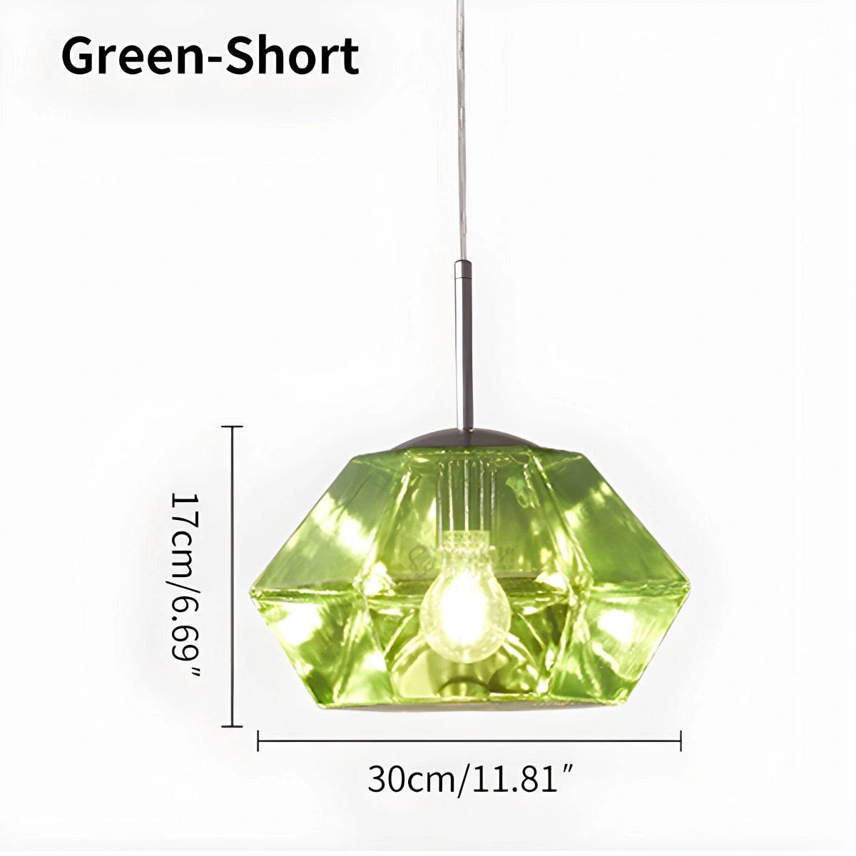 Antizer Modern Diamond Lava Pendent Light for Dining Room Kitchen