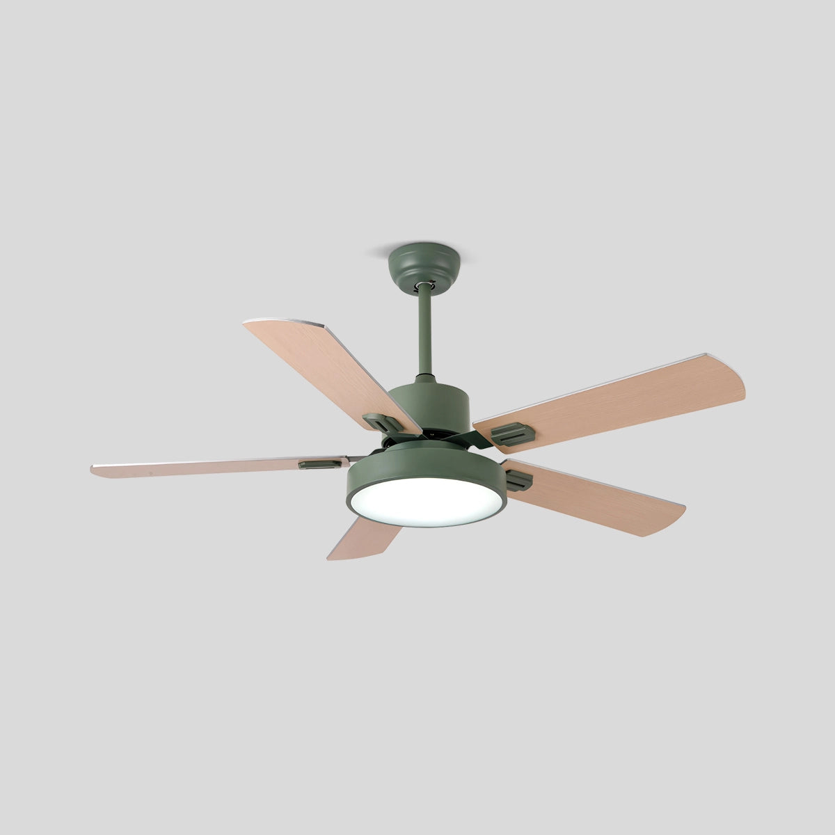 Antizer 5 Blade Vintage Ceiling Fan Light for Living Room