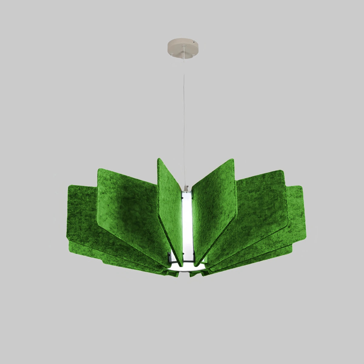 Antizer Wing Panel Acoustic Pendant Light for Living Room