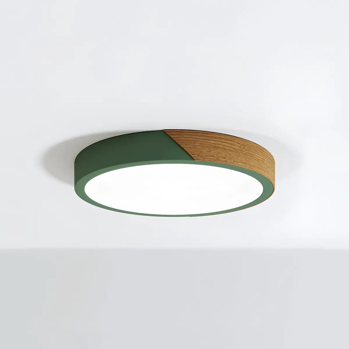 Antizer Minimalist Wood Ceiling Light for Bedroom
