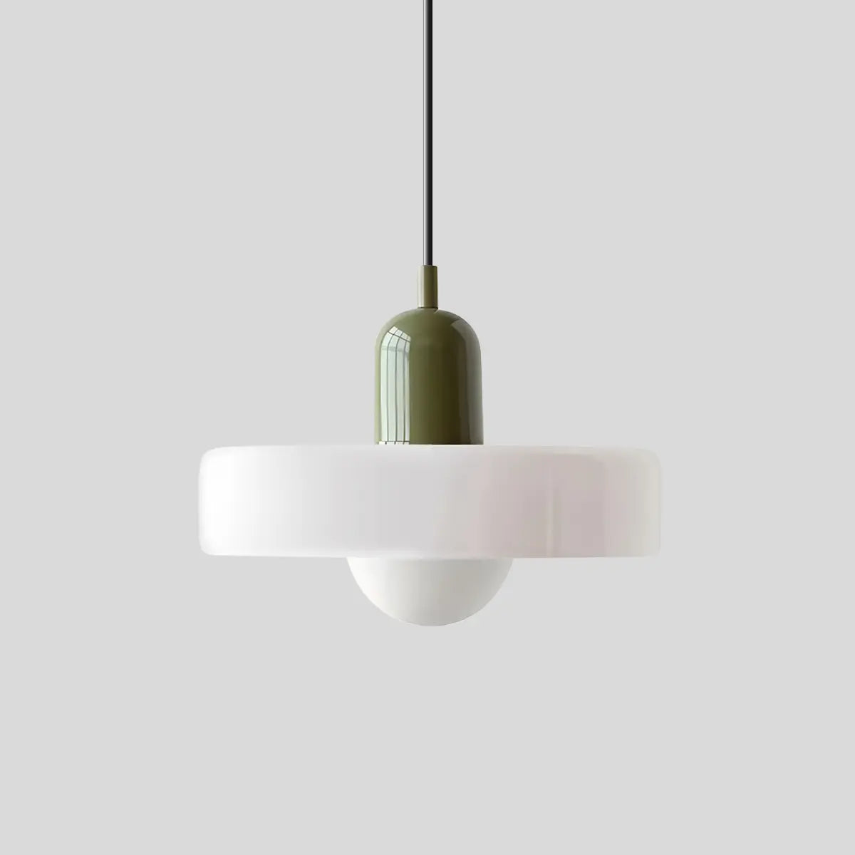 Antizer Modern Bauhaus Glass Pendant Light