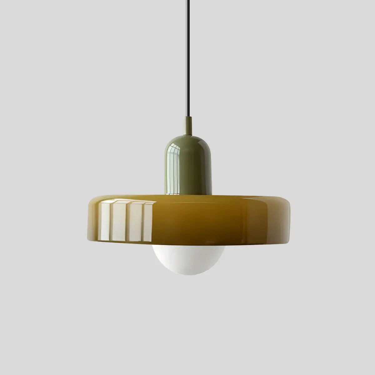 Antizer Modern Bauhaus Glass Pendant Light