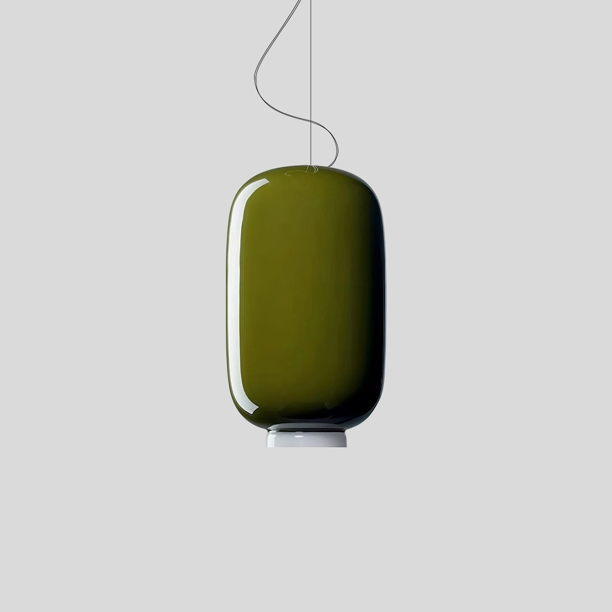 Antizer Modern Colored Glass Lantern Pendant Light