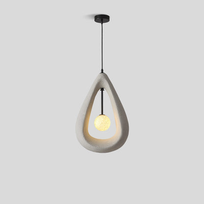 Antizer Contemporary Creative Teardrop Orb Pendant Light