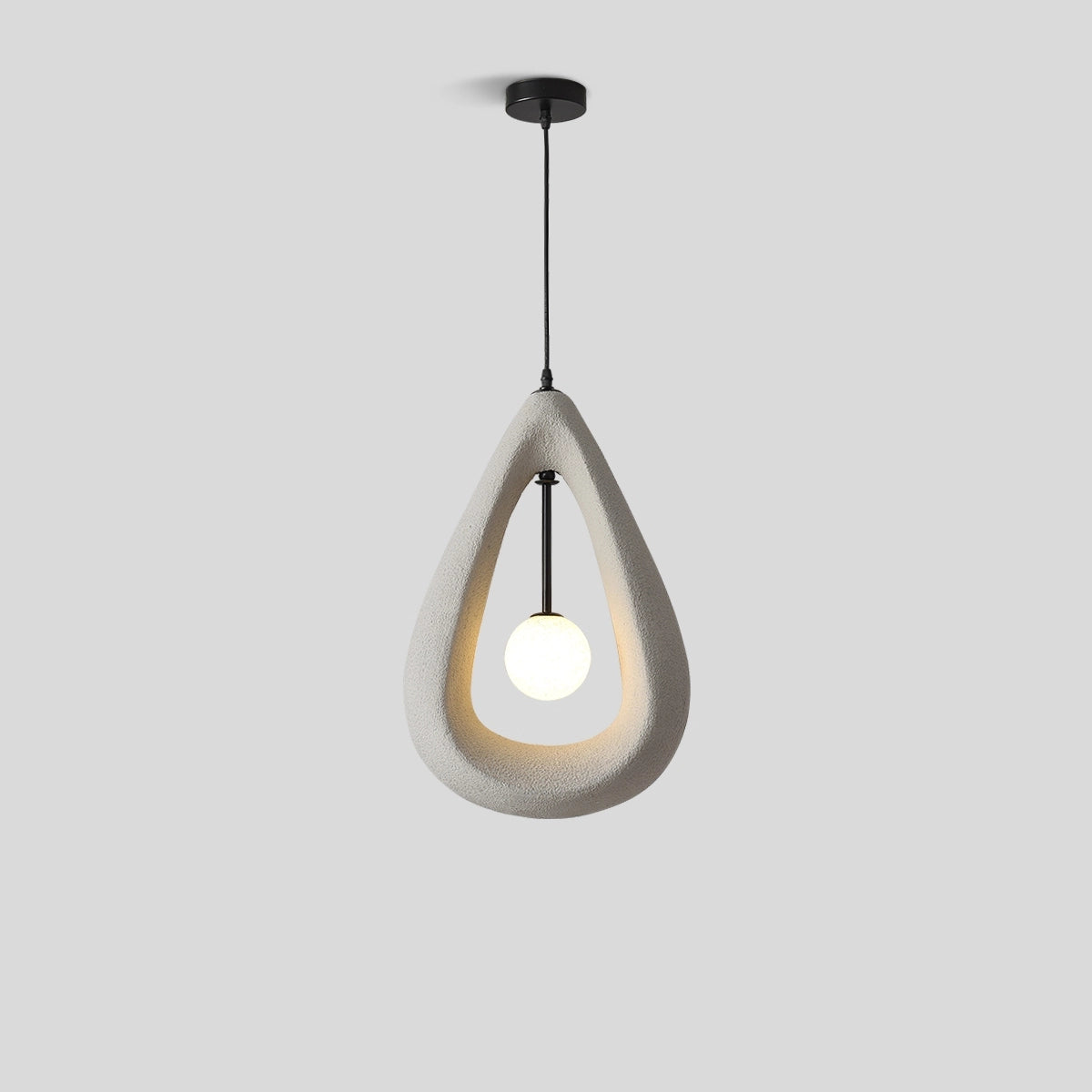 Antizer Contemporary Creative Teardrop Orb Pendant Light