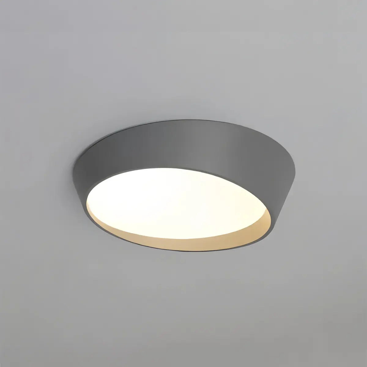 Antizer Modern Round Acrylic Ceiling Light for Bedroom