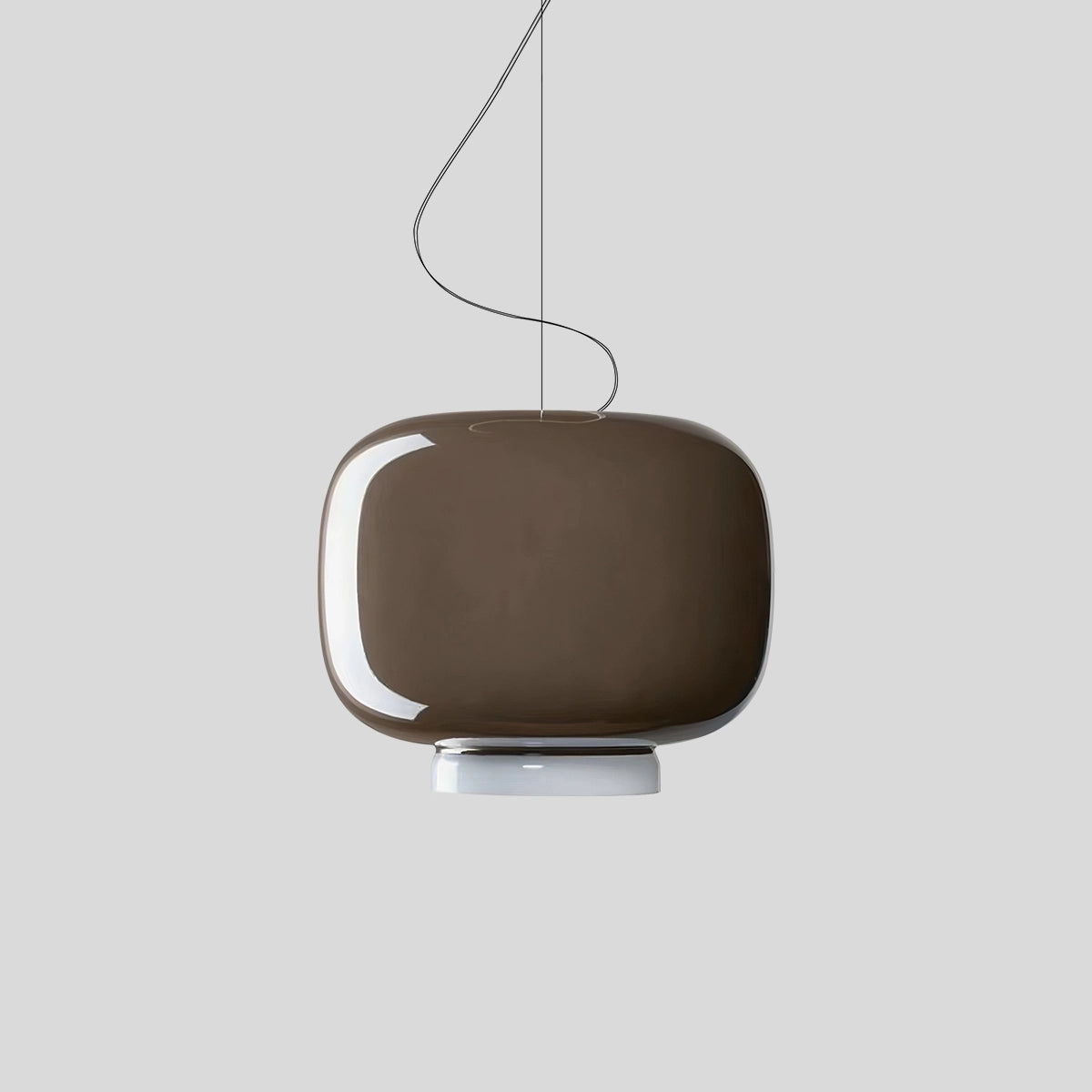 Antizer Modern Colored Glass Lantern Pendant Light