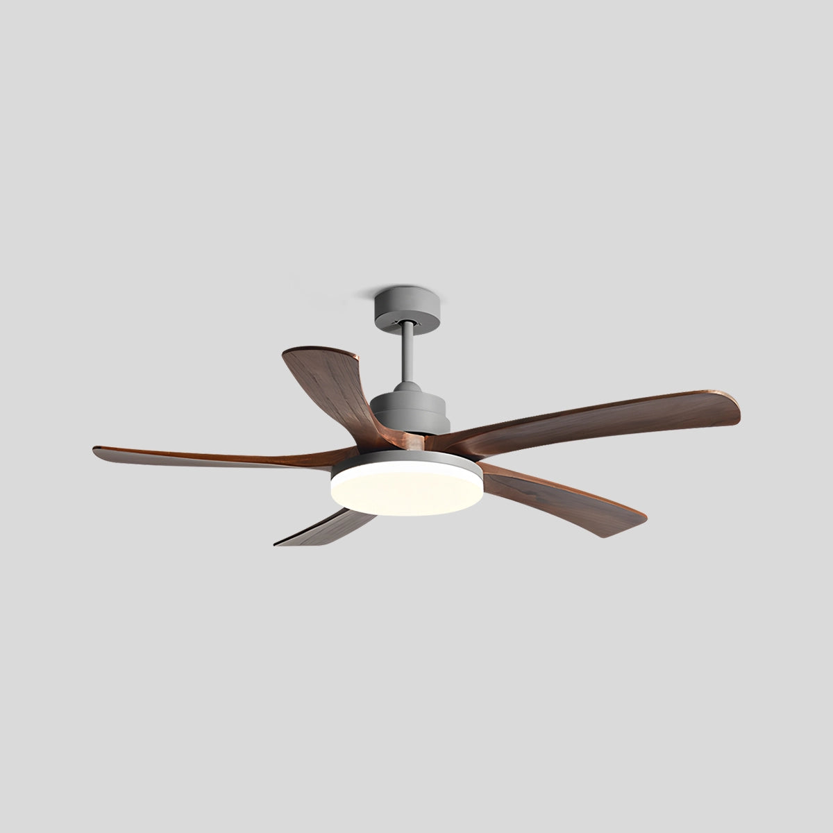 Antizer High Wind Solid Wood Ceiling Fan Light