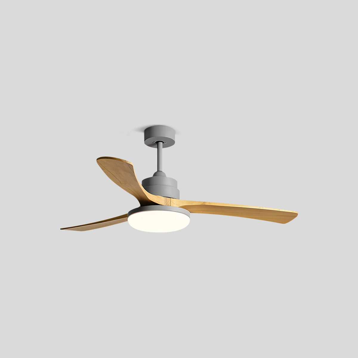 Antizer High Wind Solid Wood Ceiling Fan Light