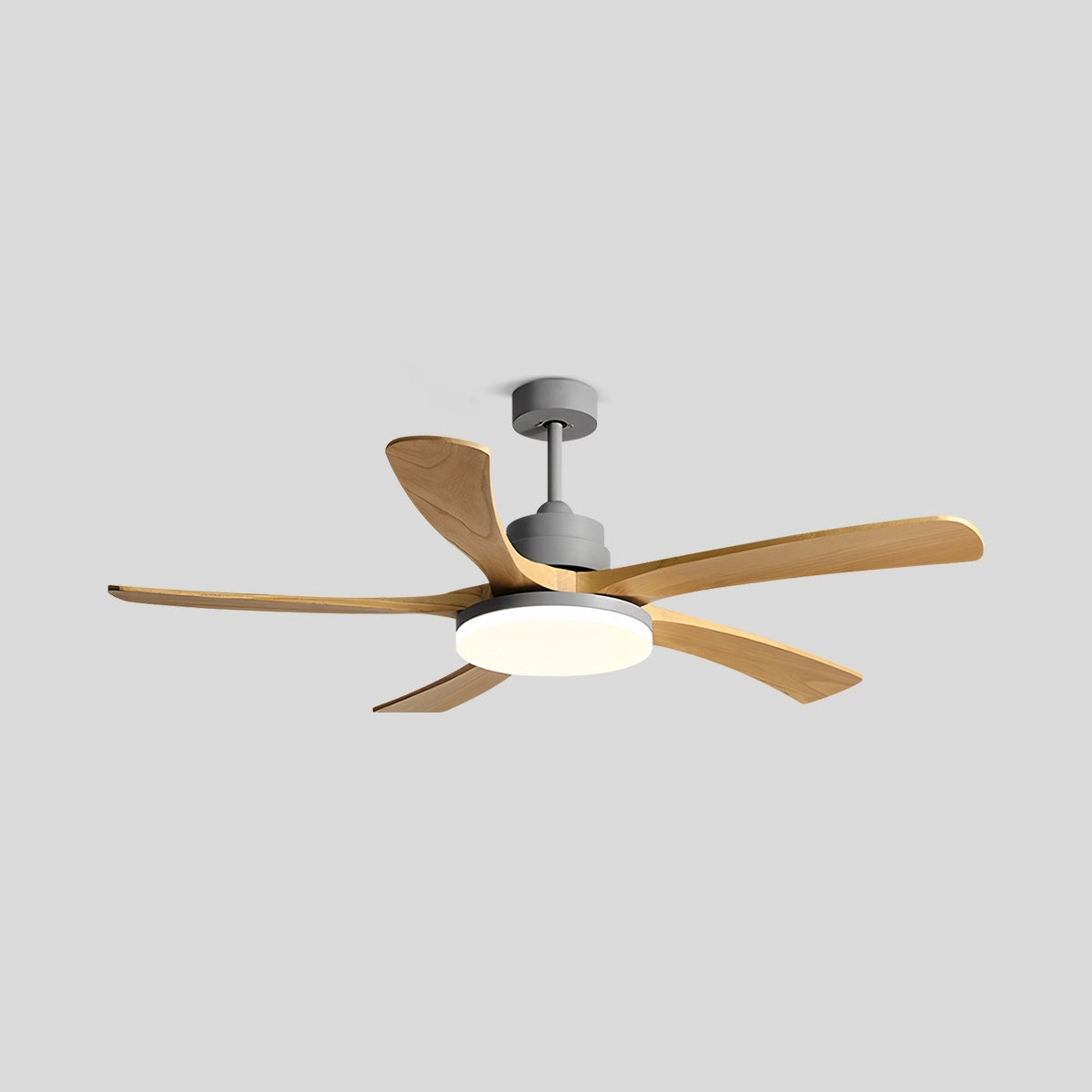 Antizer High Wind Solid Wood Ceiling Fan Light