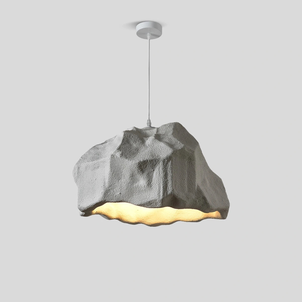 Antizer Creative Rock Shaped Pendant Light for Dining Room