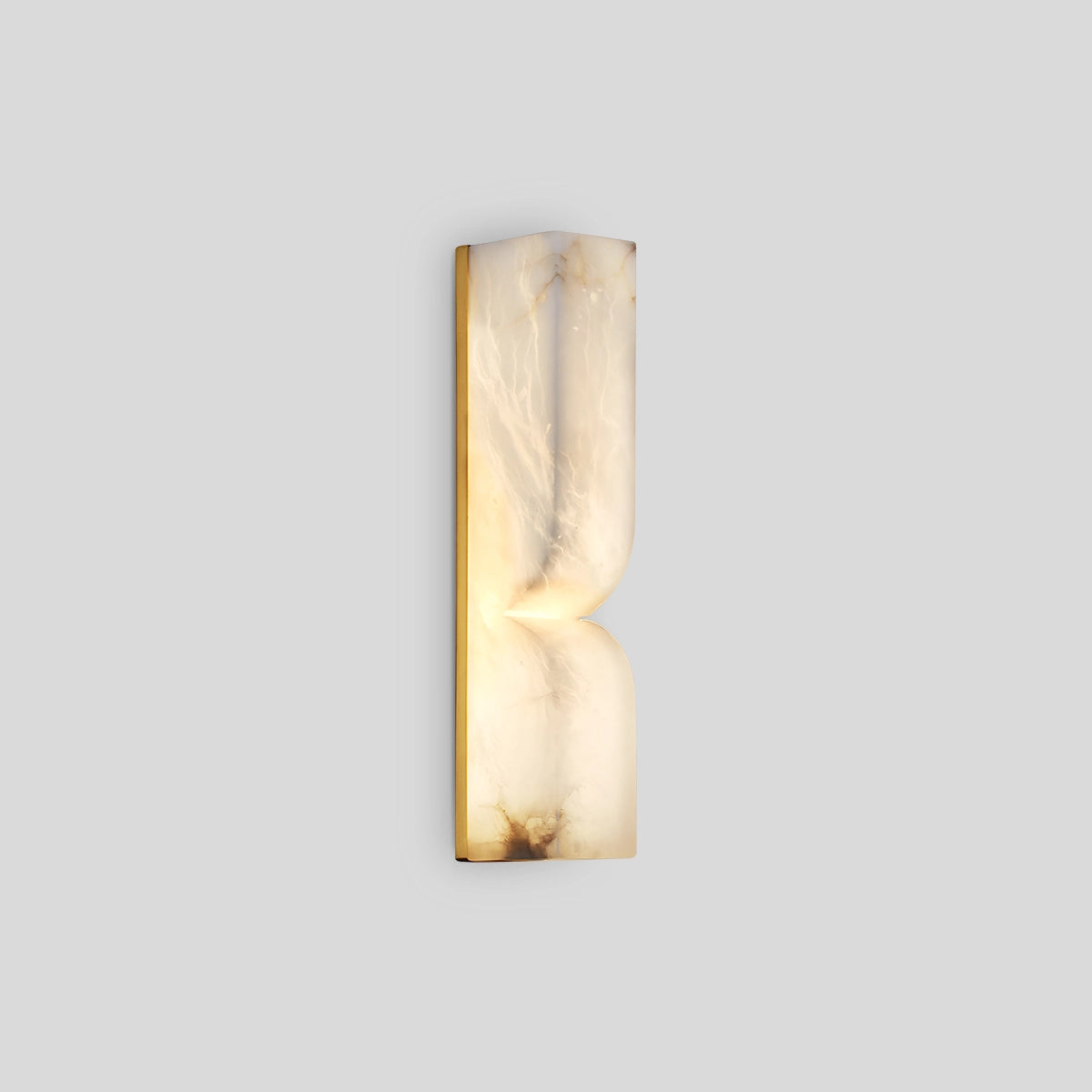 Antizer Light Luxury Spanish Alabaster Wall Sconce for Hallway