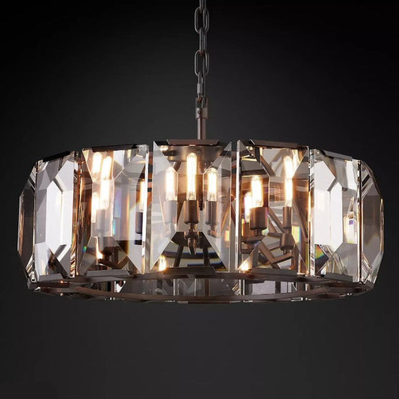 Antizer Harlow Multicurve Crystal Round Chandelier