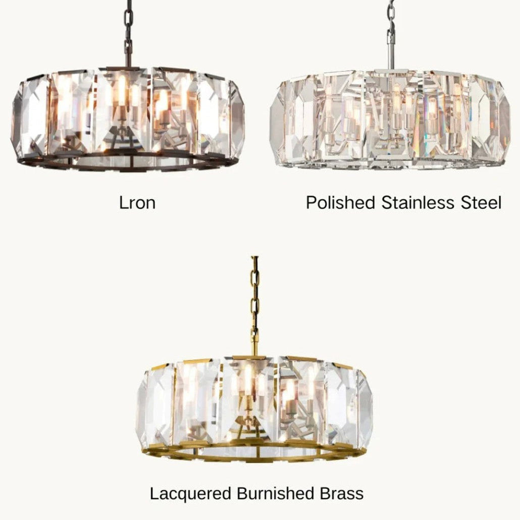 Antizer Harlow Multicurve Crystal Round Chandelier