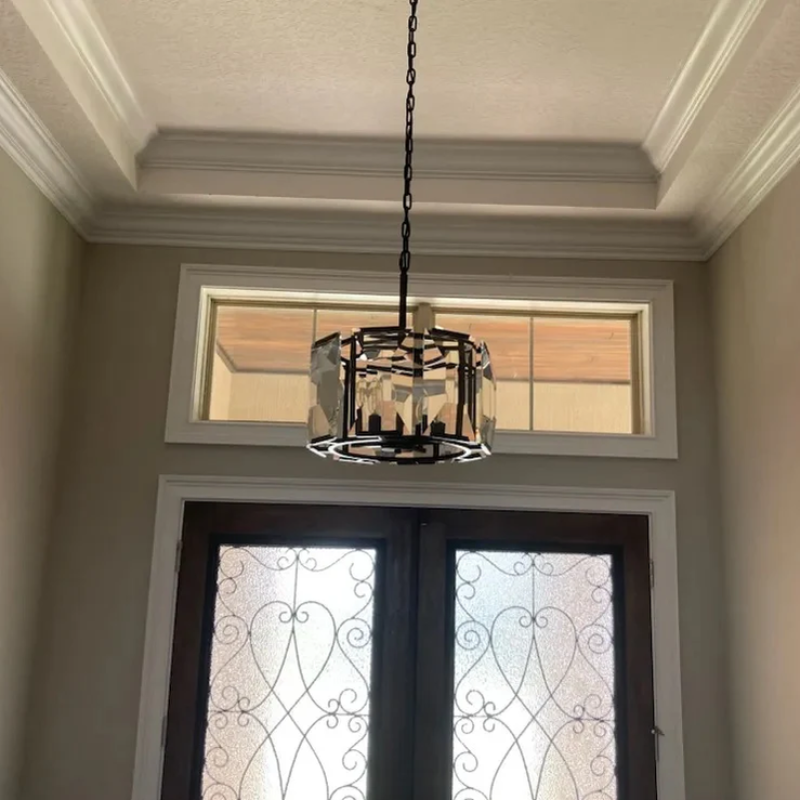 Antizer Harlow Multicurve Crystal Round Chandelier