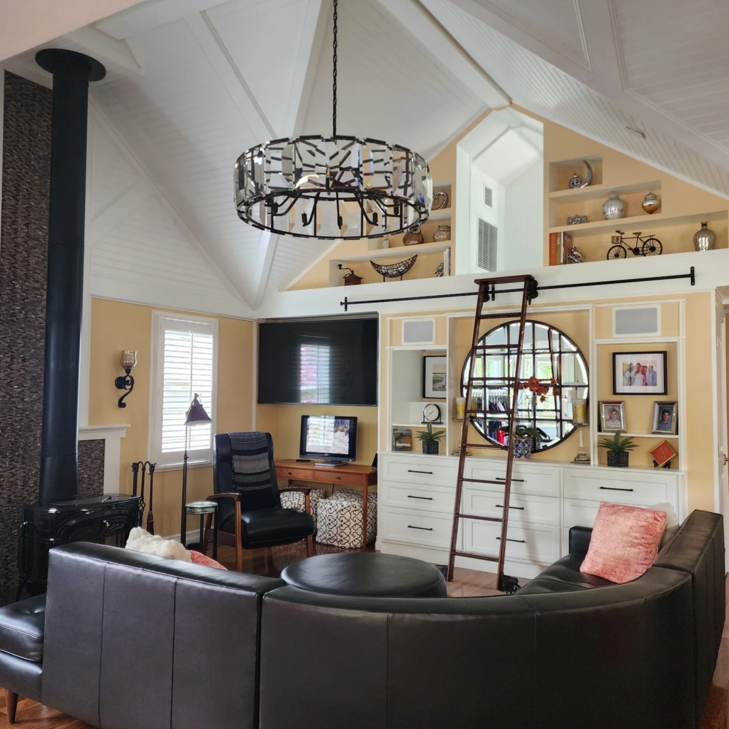 Antizer Harlow Multicurve Crystal Round Chandelier
