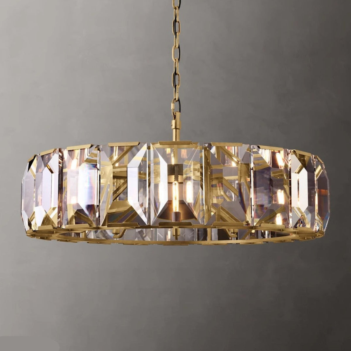 Antizer Harlow Multicurve Crystal Round Chandelier