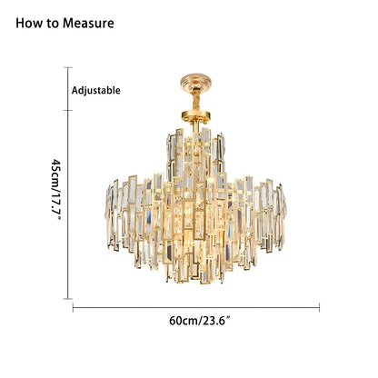 Antizer Lucienne Crystal Chandelier