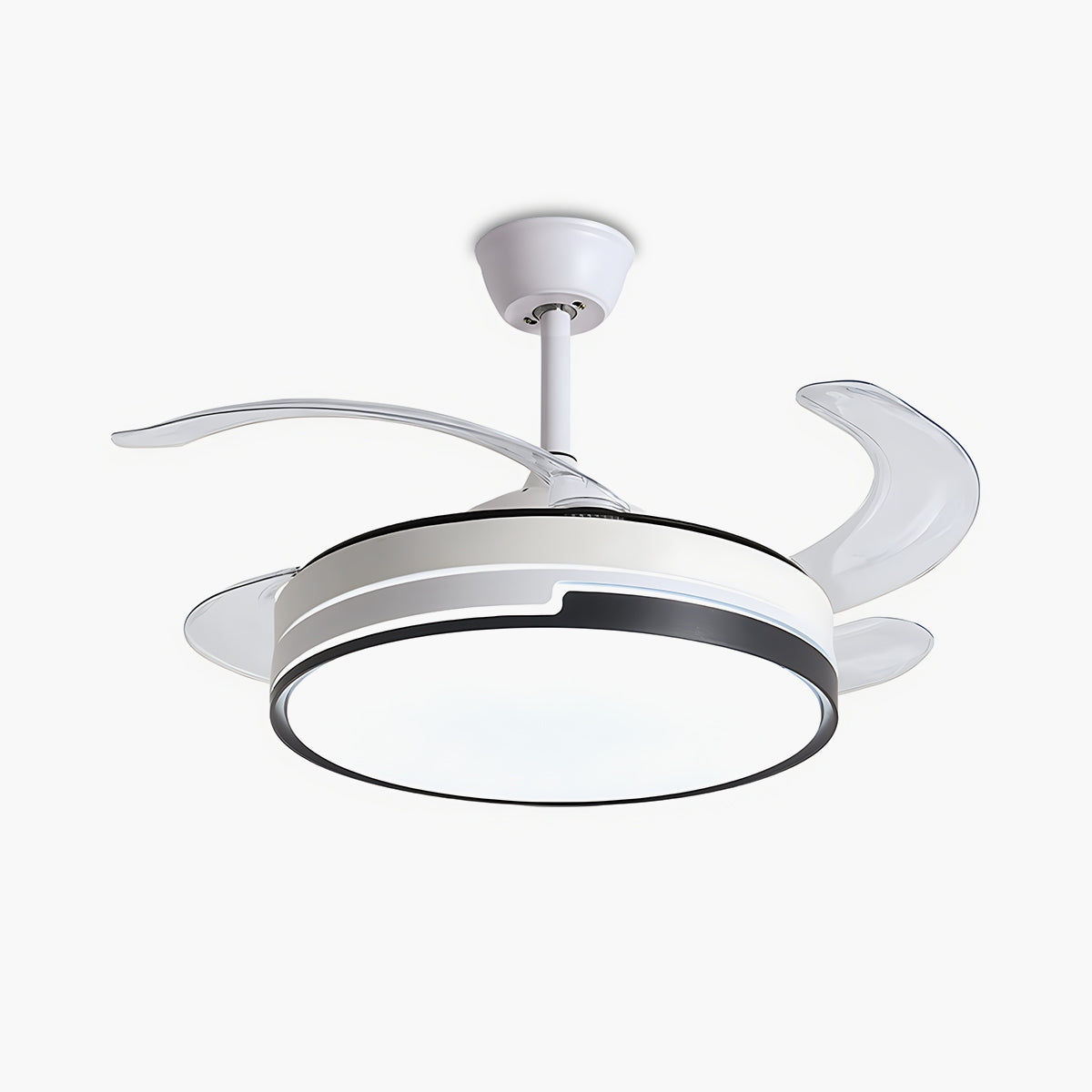 Remote Minimalist Hugger Ceiling Fan