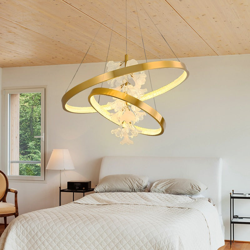 Nordic Light Luxury Ring Creative Chandelier