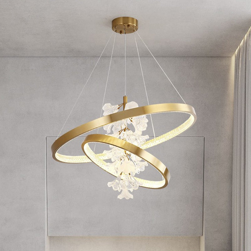 Nordic Light Luxury Ring Creative Chandelier