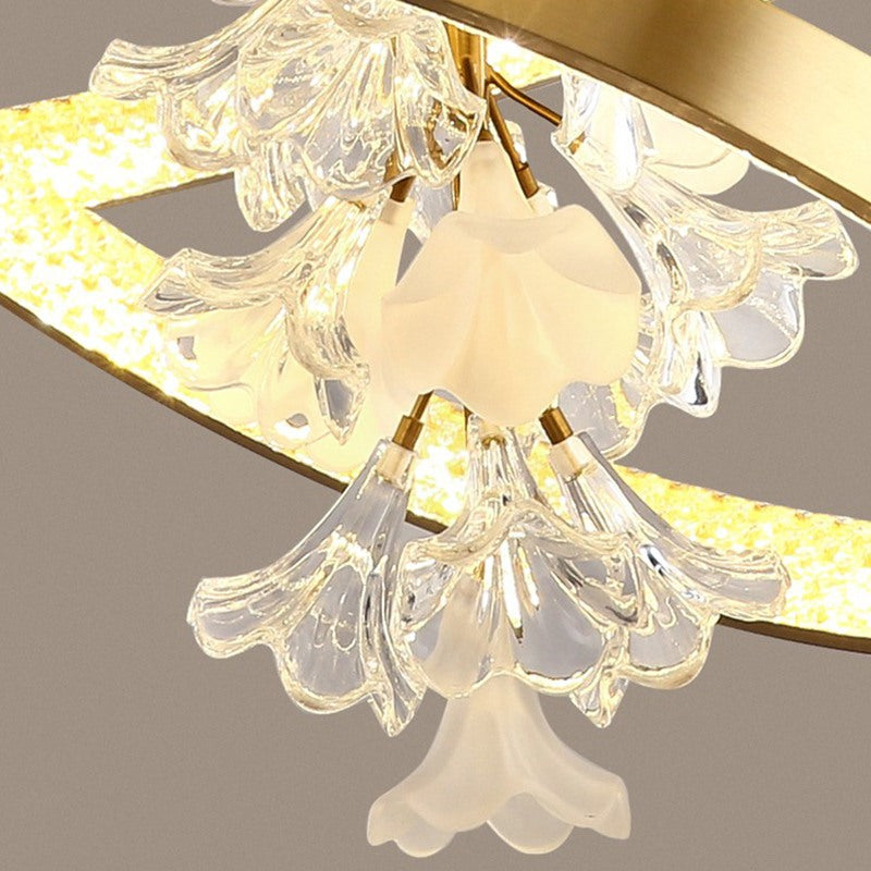 Nordic Light Luxury Ring Creative Chandelier