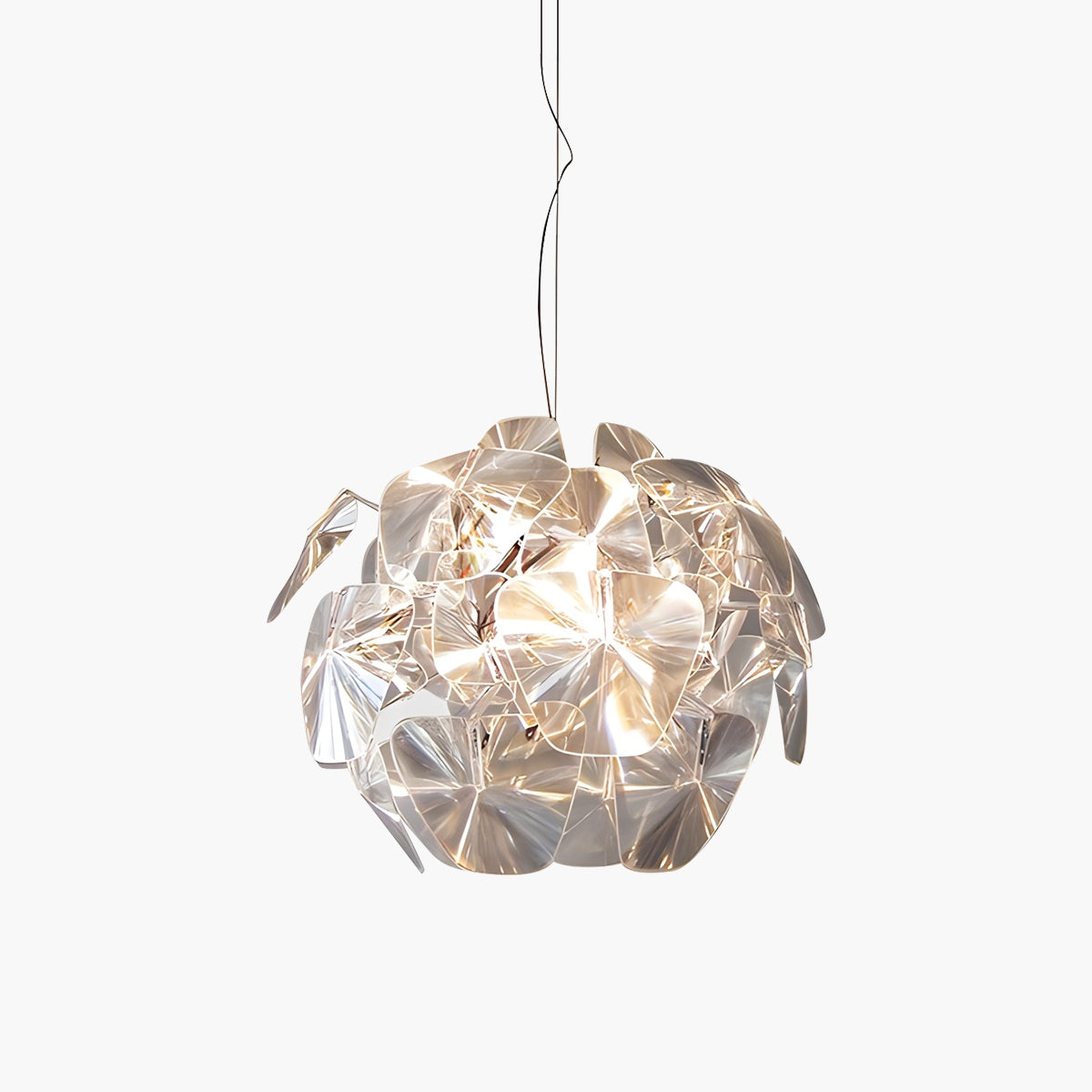 Italian Luceplan Luxury Pinecone Pendant Light