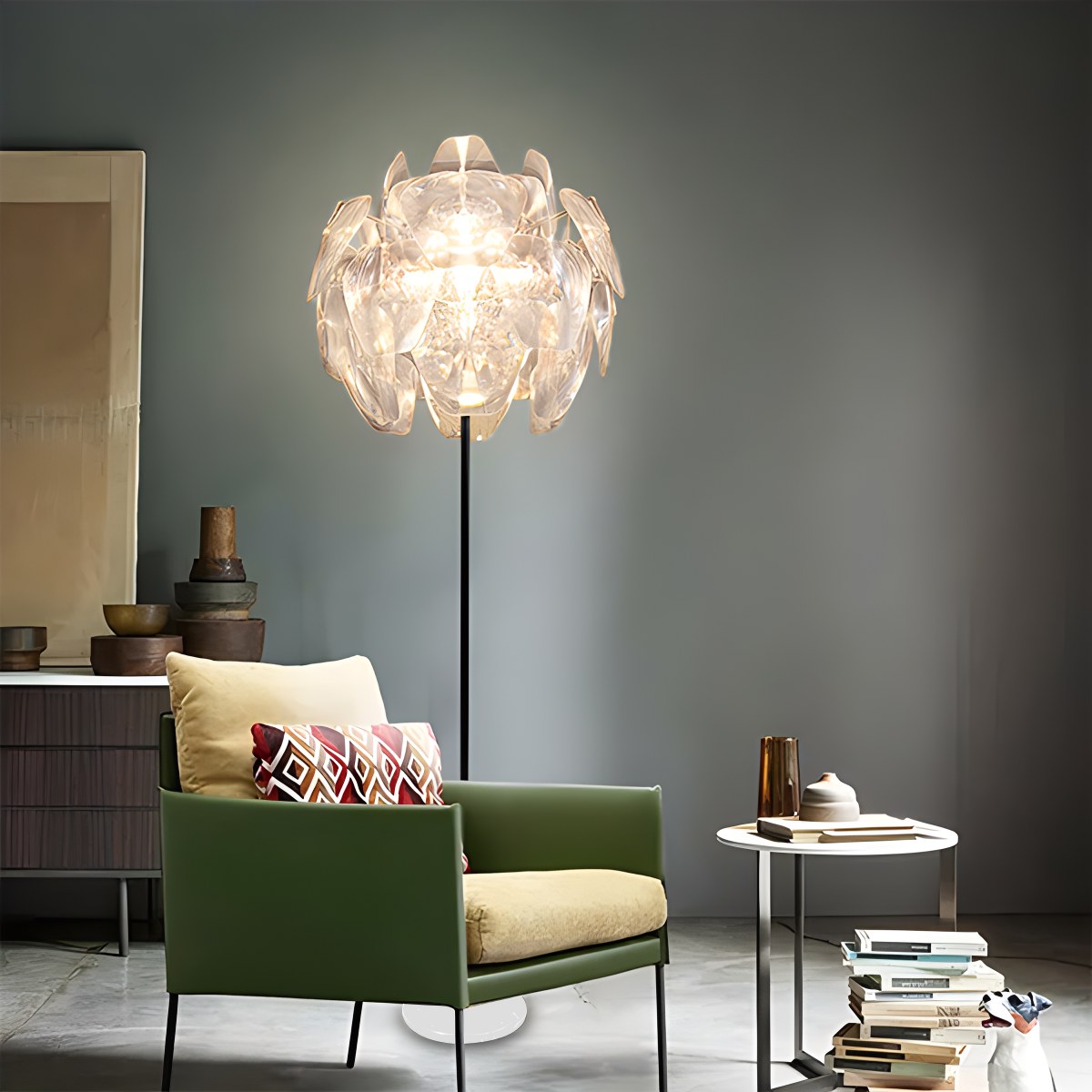 Italian Luxury Pinecone Floor Lamp