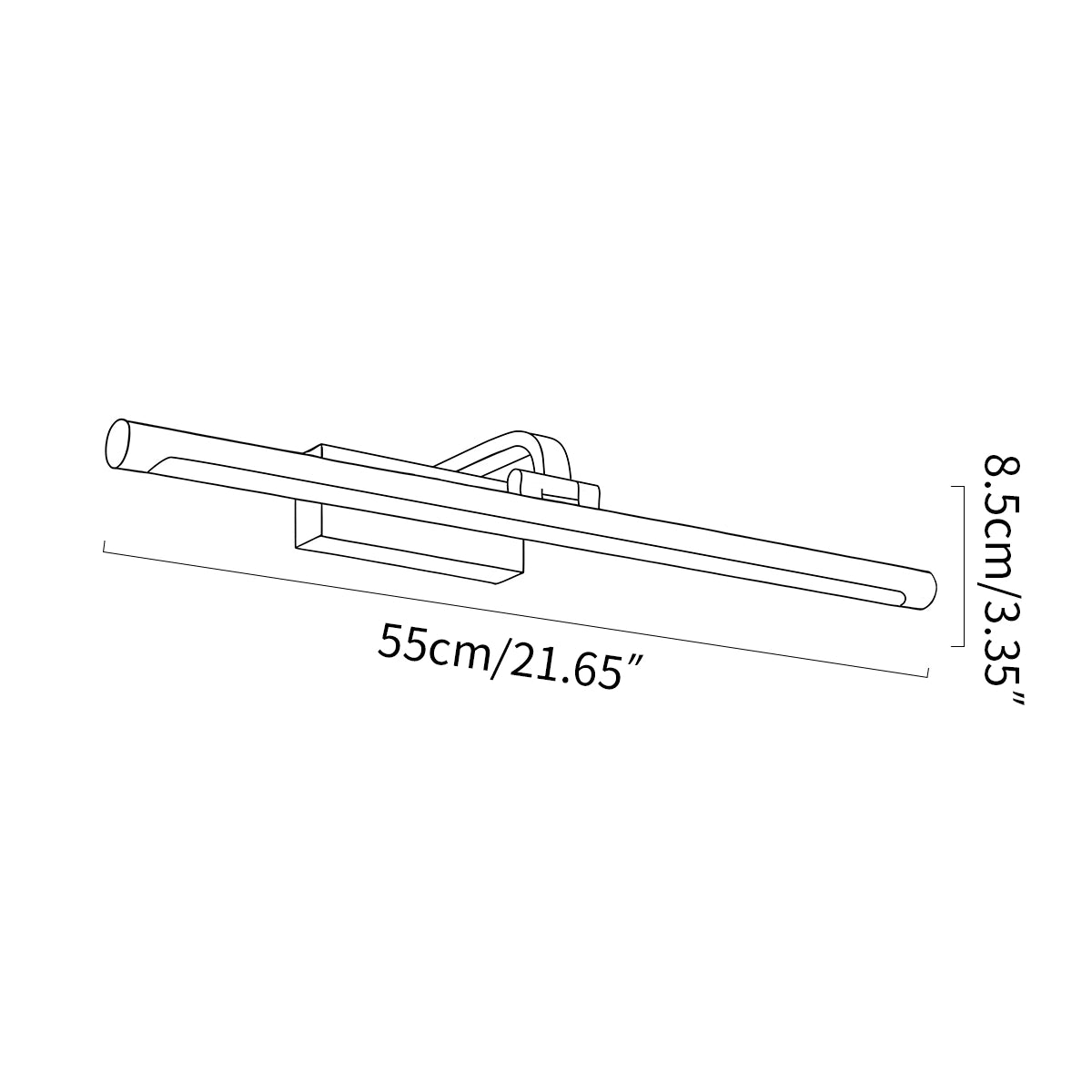 Antizer Adjustable Linear LED Picture Wall Light