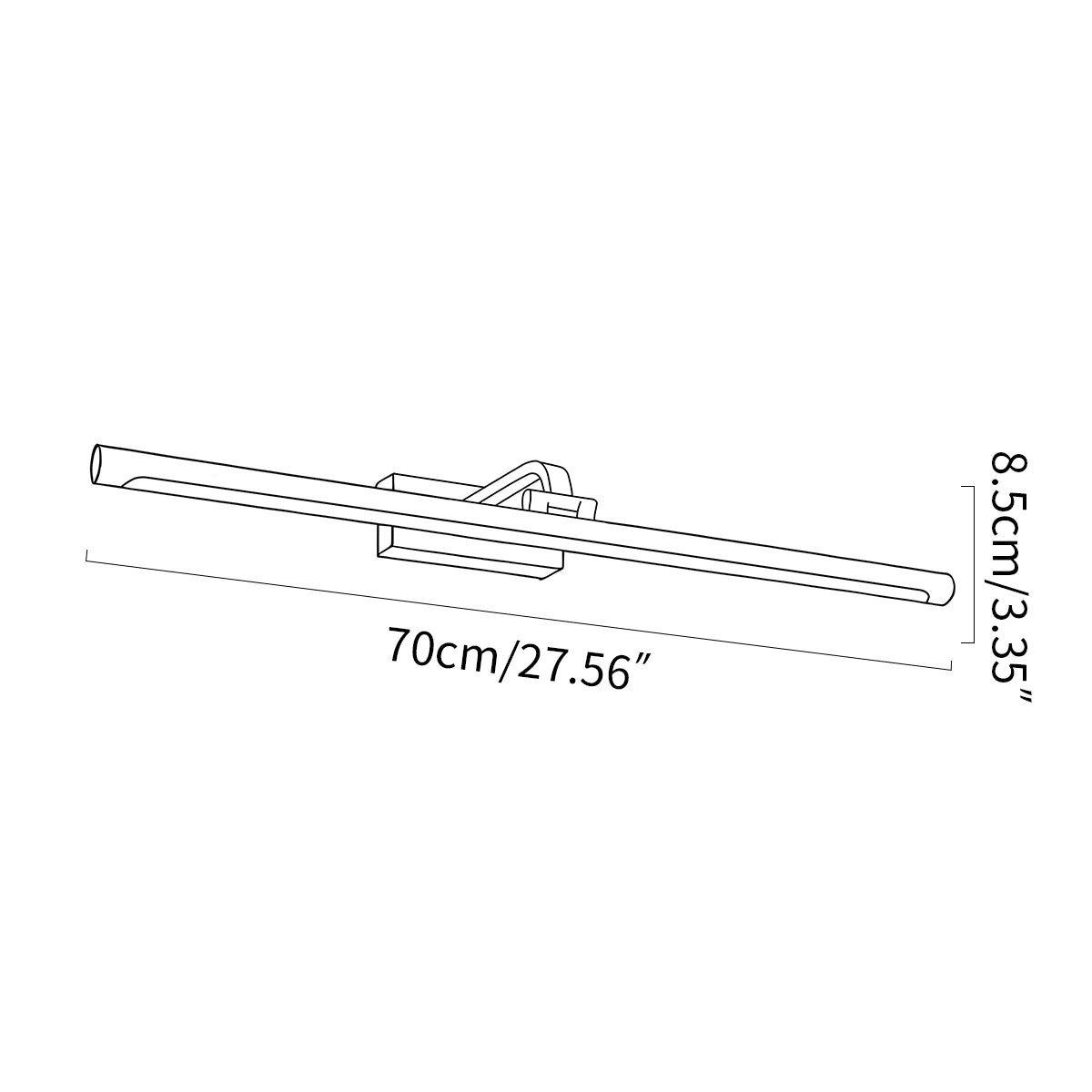 Antizer Adjustable Linear LED Picture Wall Light