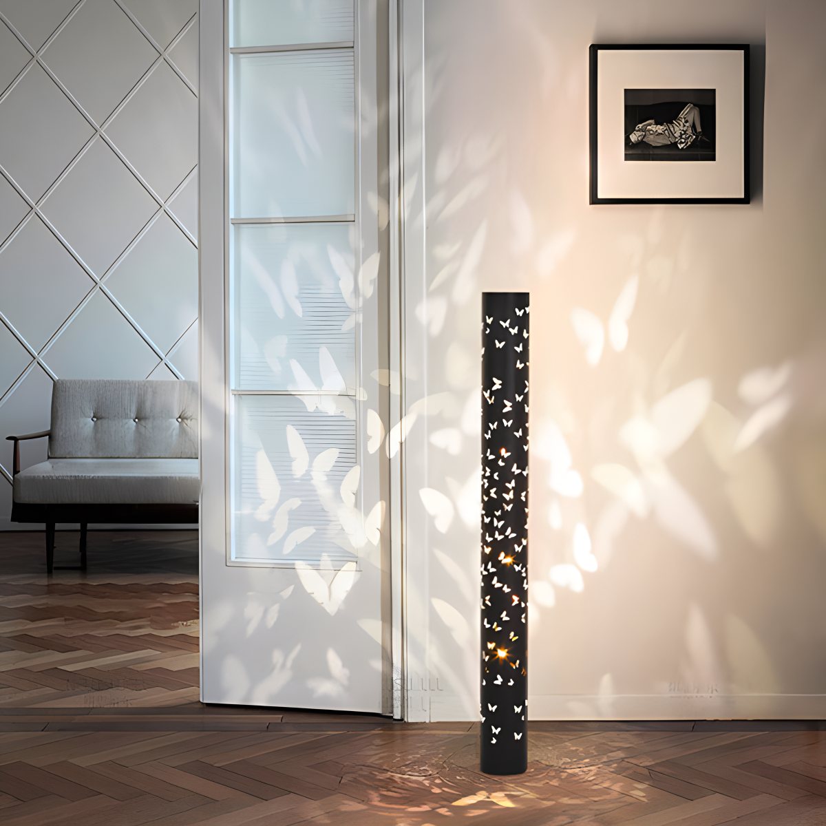 Nordic Butterfly Light Shadow Floor Lamp