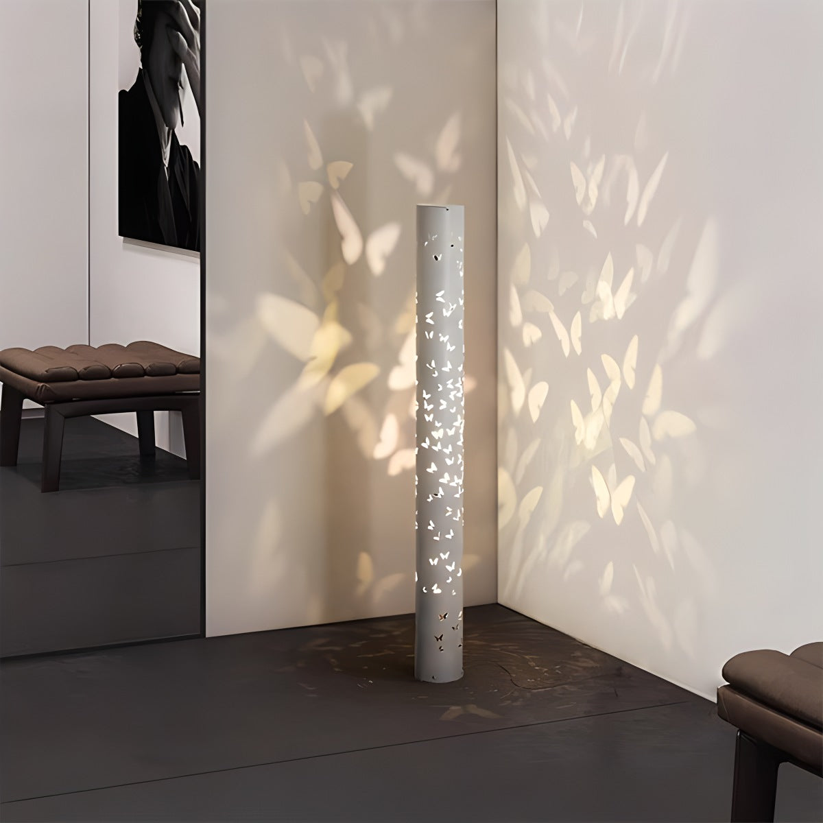 Nordic Butterfly Light Shadow Floor Lamp