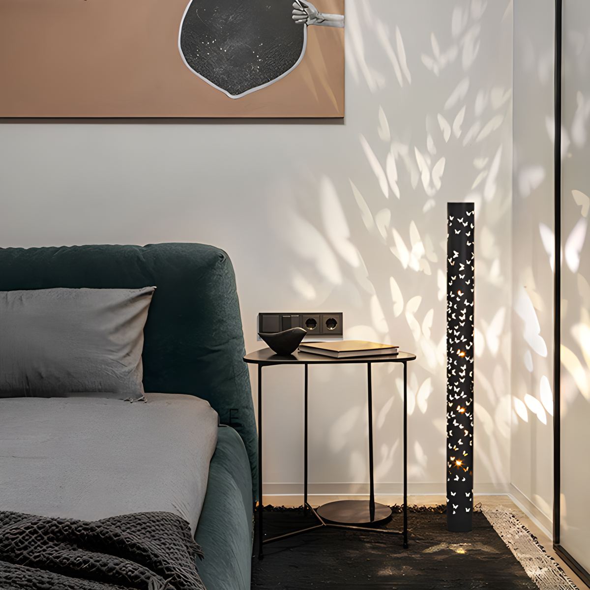 Nordic Butterfly Light Shadow Floor Lamp