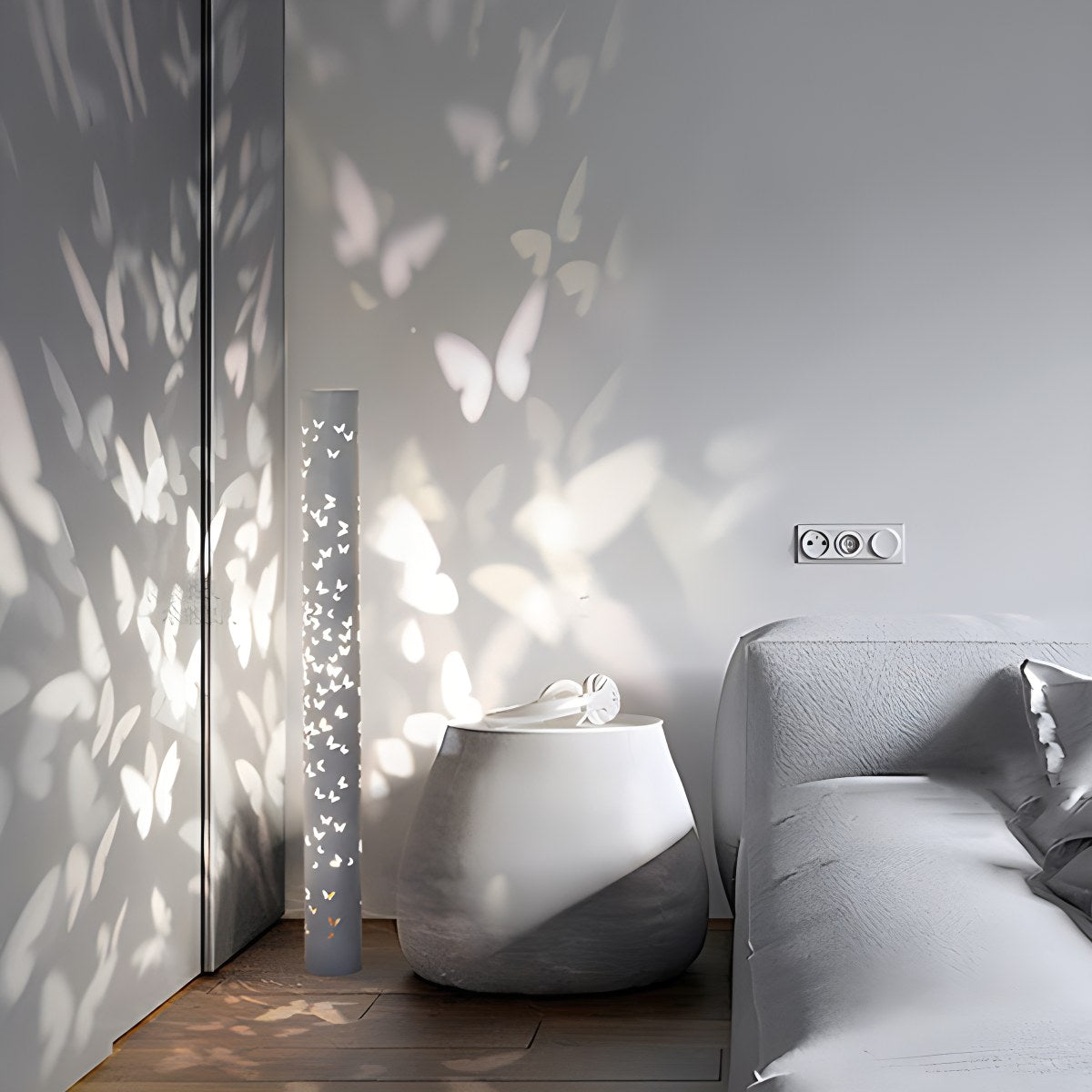 Nordic Butterfly Light Shadow Floor Lamp