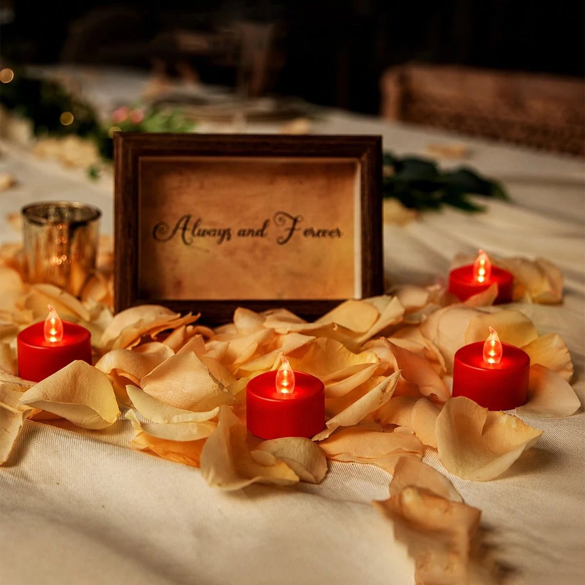 Antizer LED Flameless Candle Tealights 100 Pack × 18