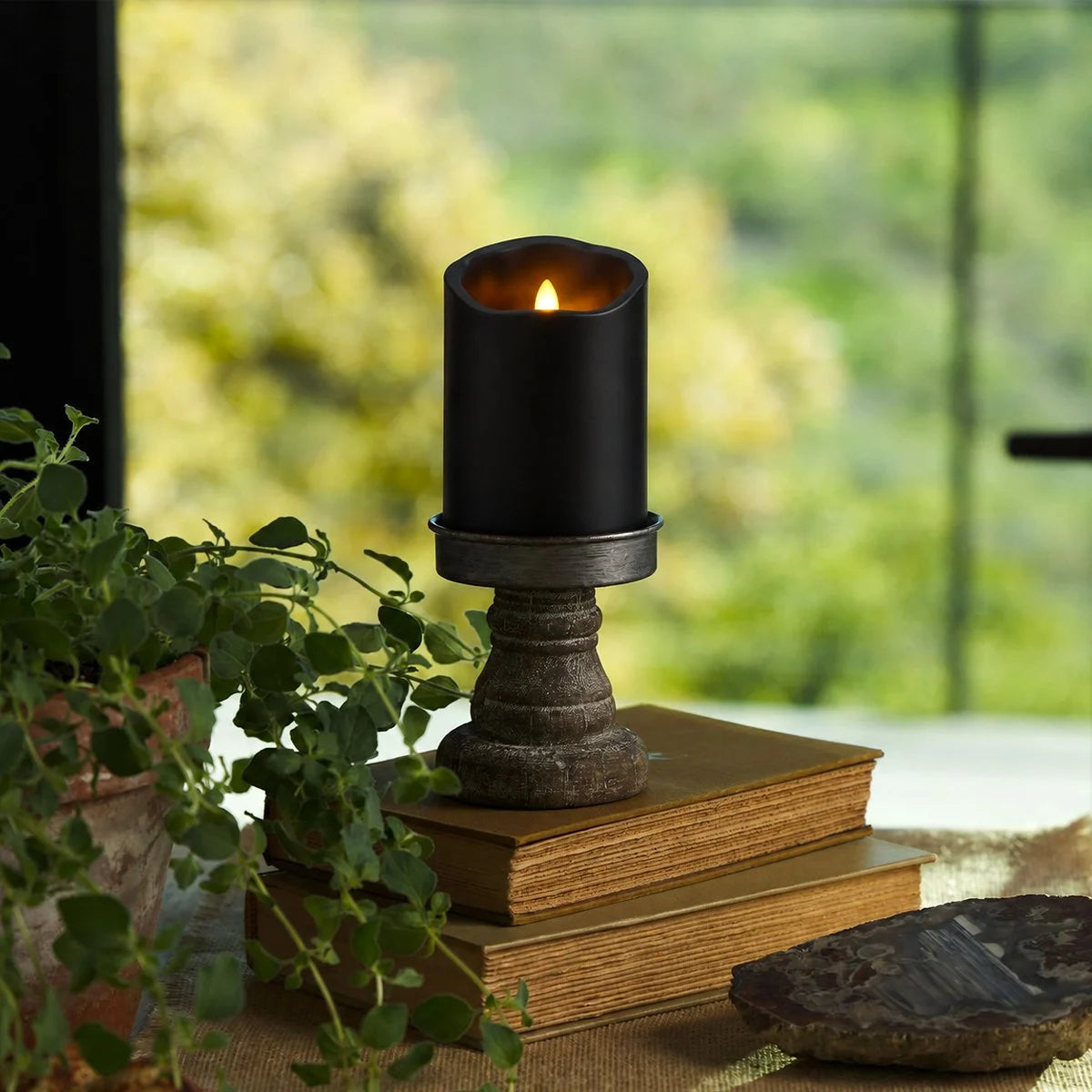 Antizer LED Flameless Paraffin Candle
