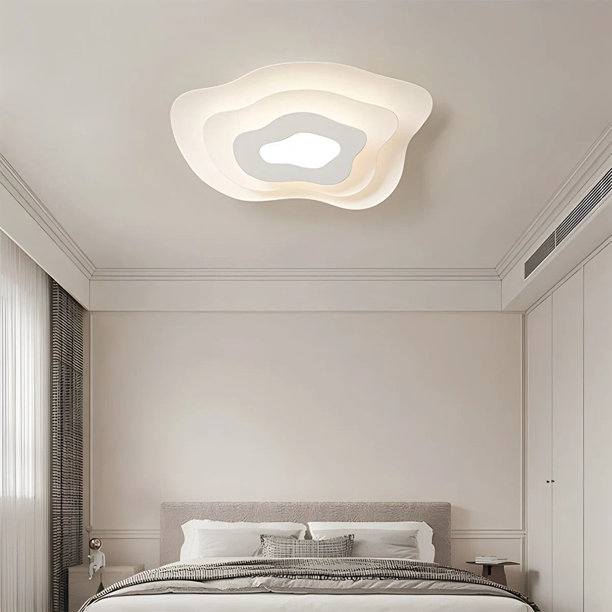 Antizer LED Flower Ceiling Light for Bedroom