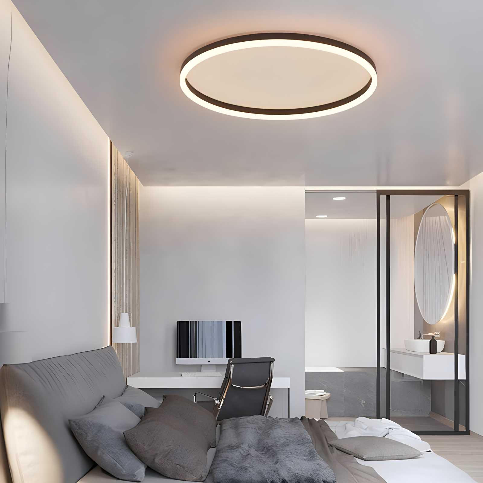 Nordic Circular Ceiling Lamp