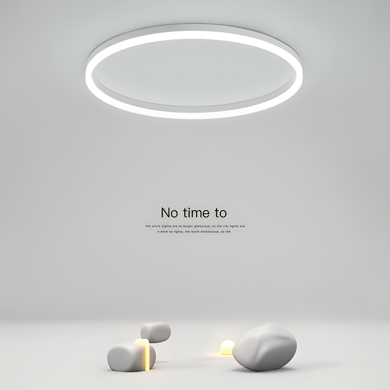 Nordic Circular Ceiling Lamp