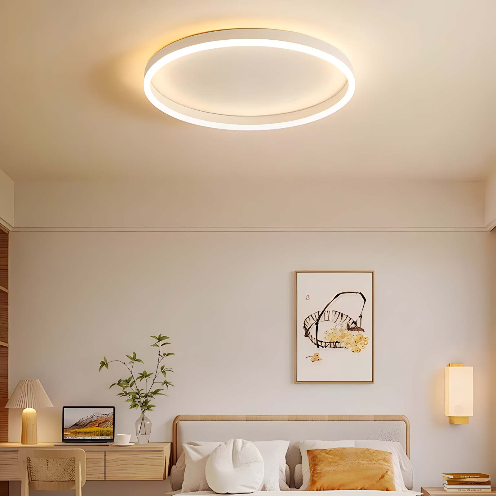 Nordic Circular Ceiling Lamp