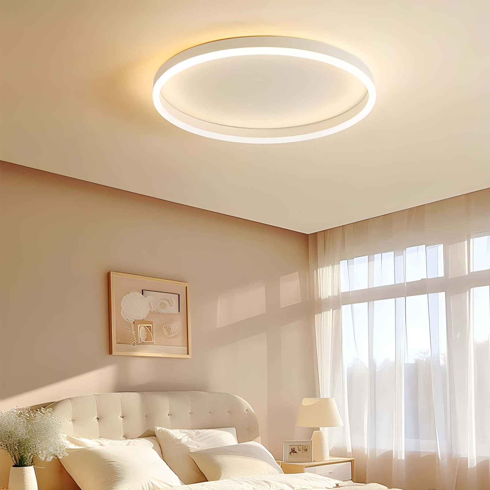 Nordic Circular Ceiling Lamp