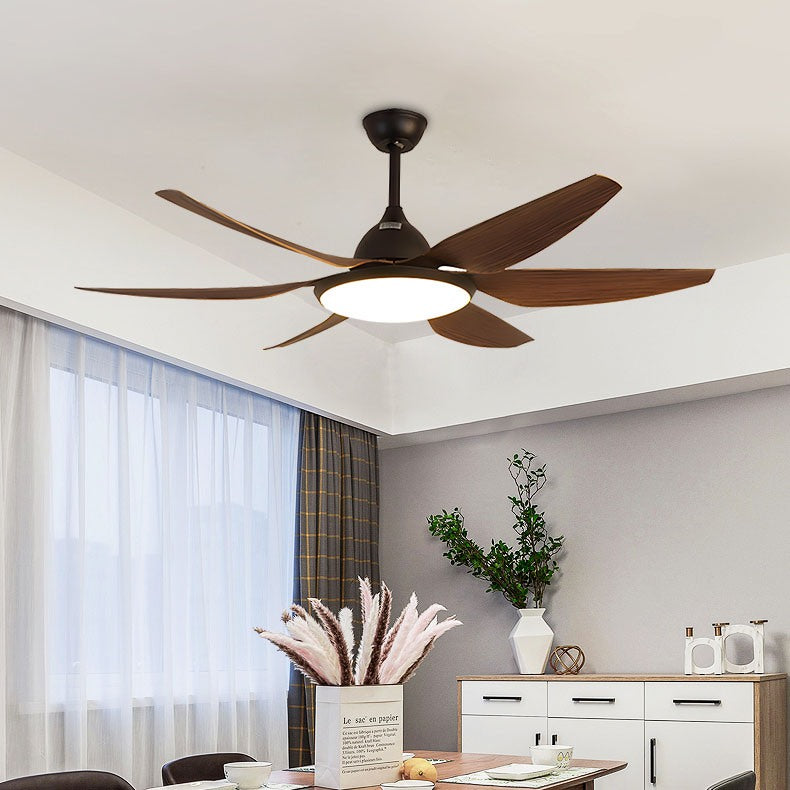 Reversible Large Ceiling Fan with Dimmable Light