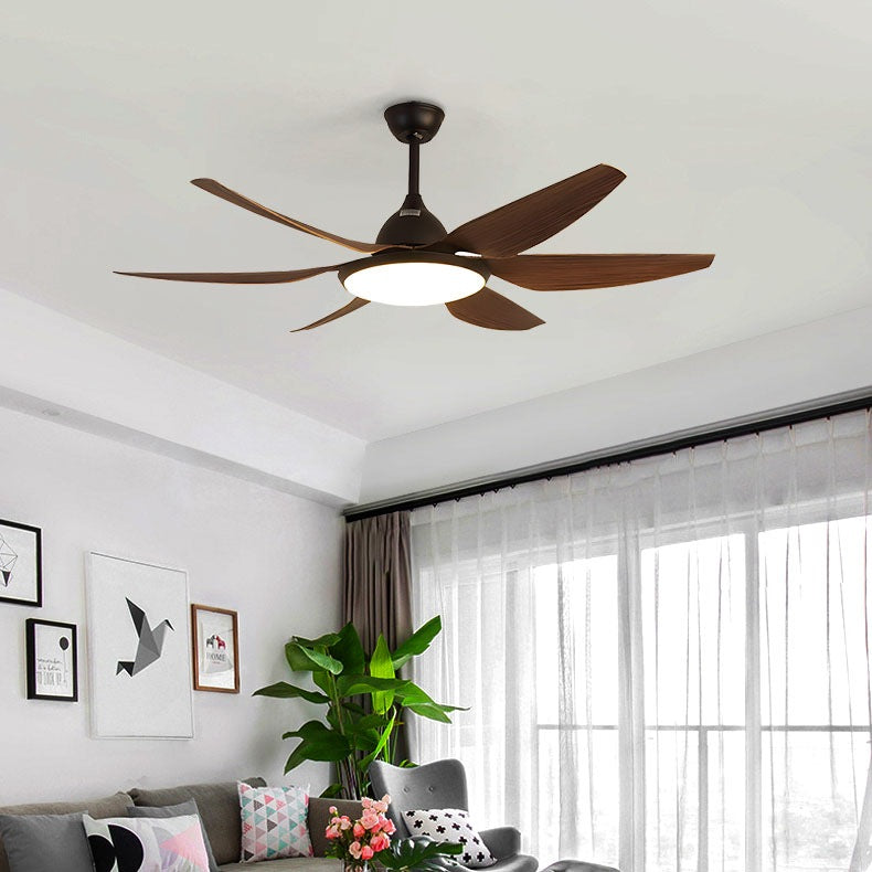 Reversible Large Ceiling Fan with Dimmable Light