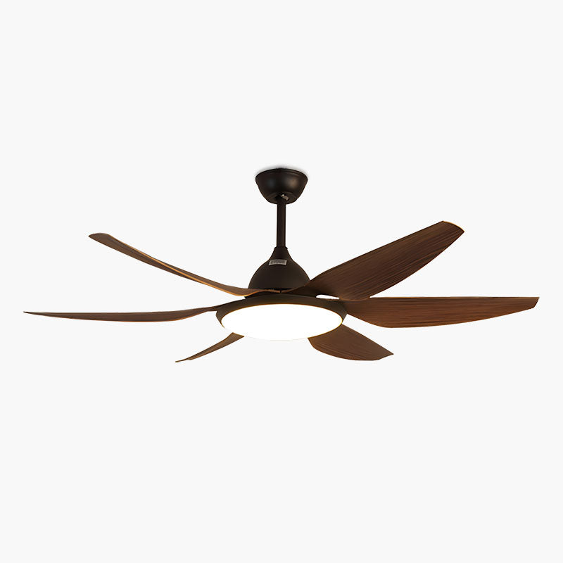 Reversible Large Ceiling Fan with Dimmable Light