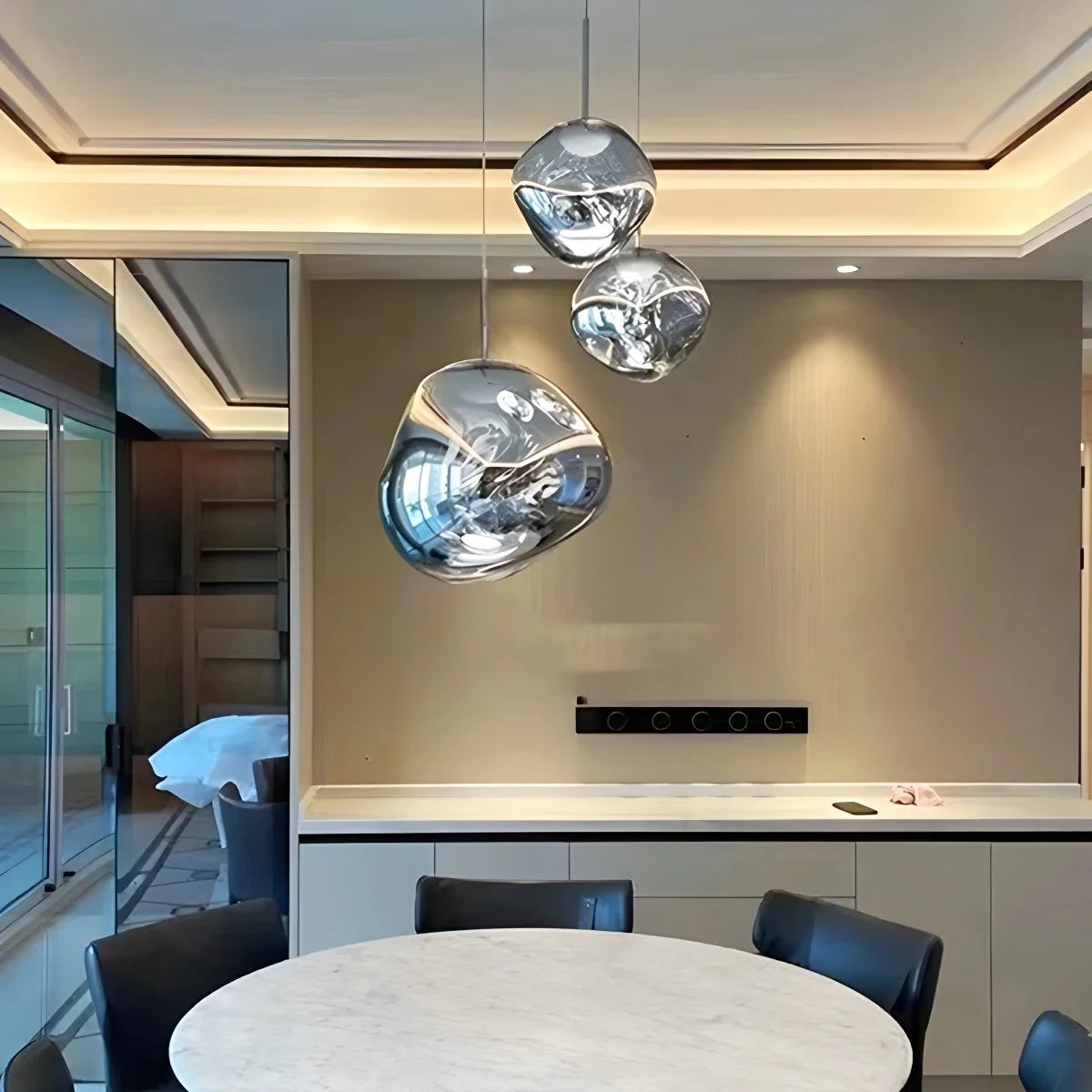 Antizer Large Lava Chandelier Customization