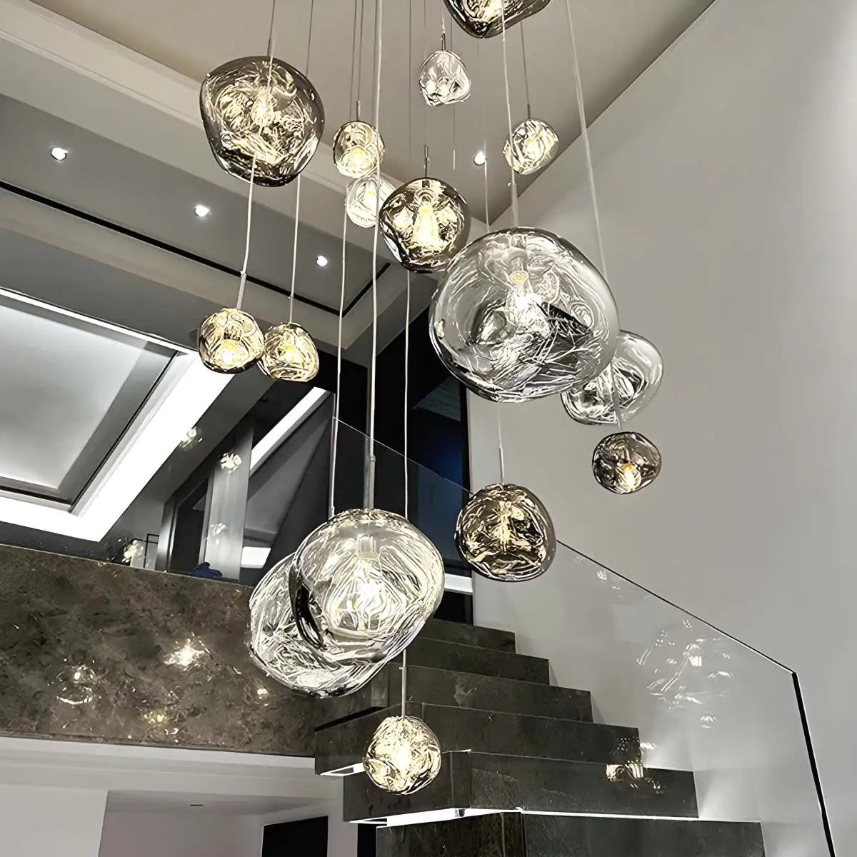 Antizer Large Lava Chandelier Customization