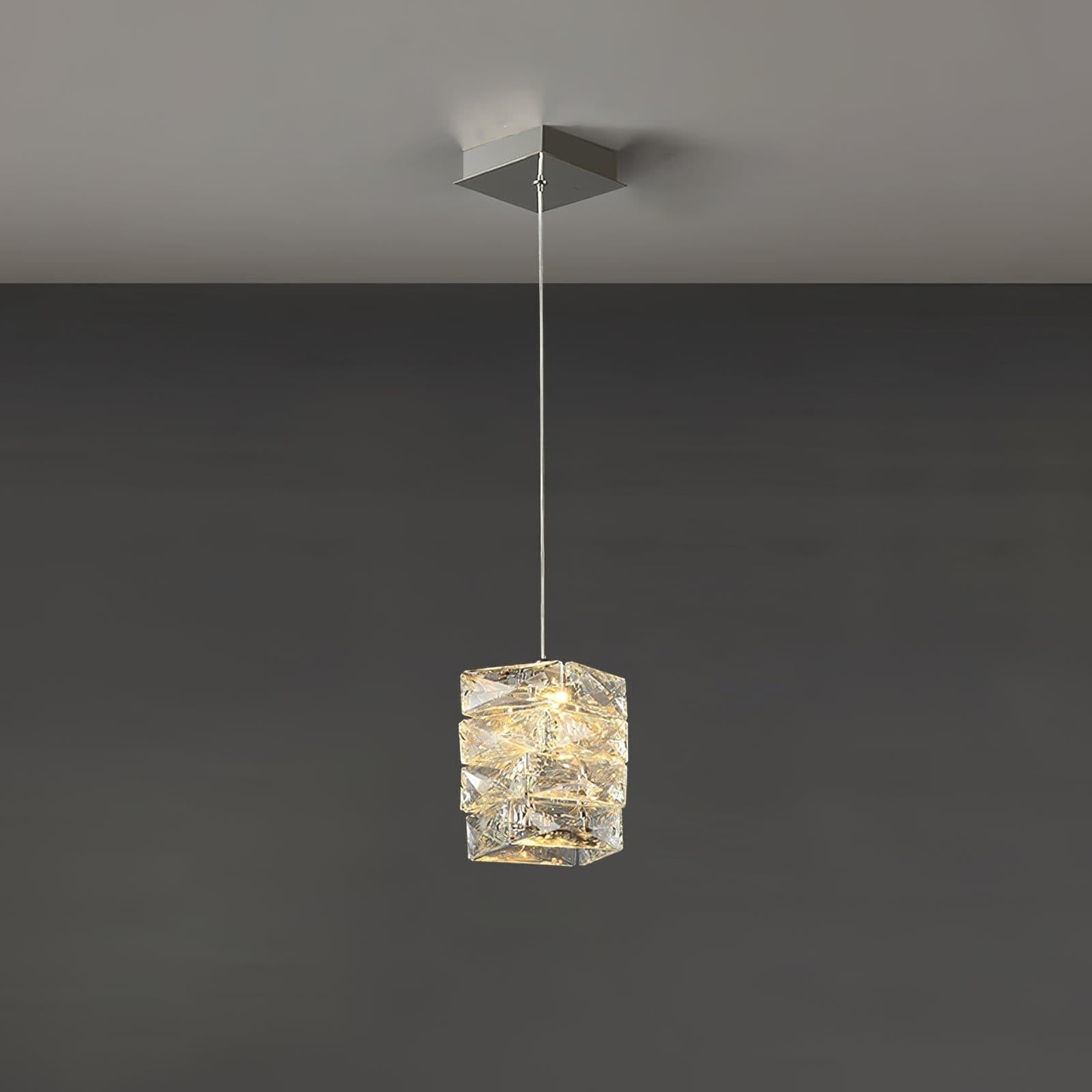 Elegant Crystal LED Pendant Lamp Chandelier for Modern Home Decor Lighting